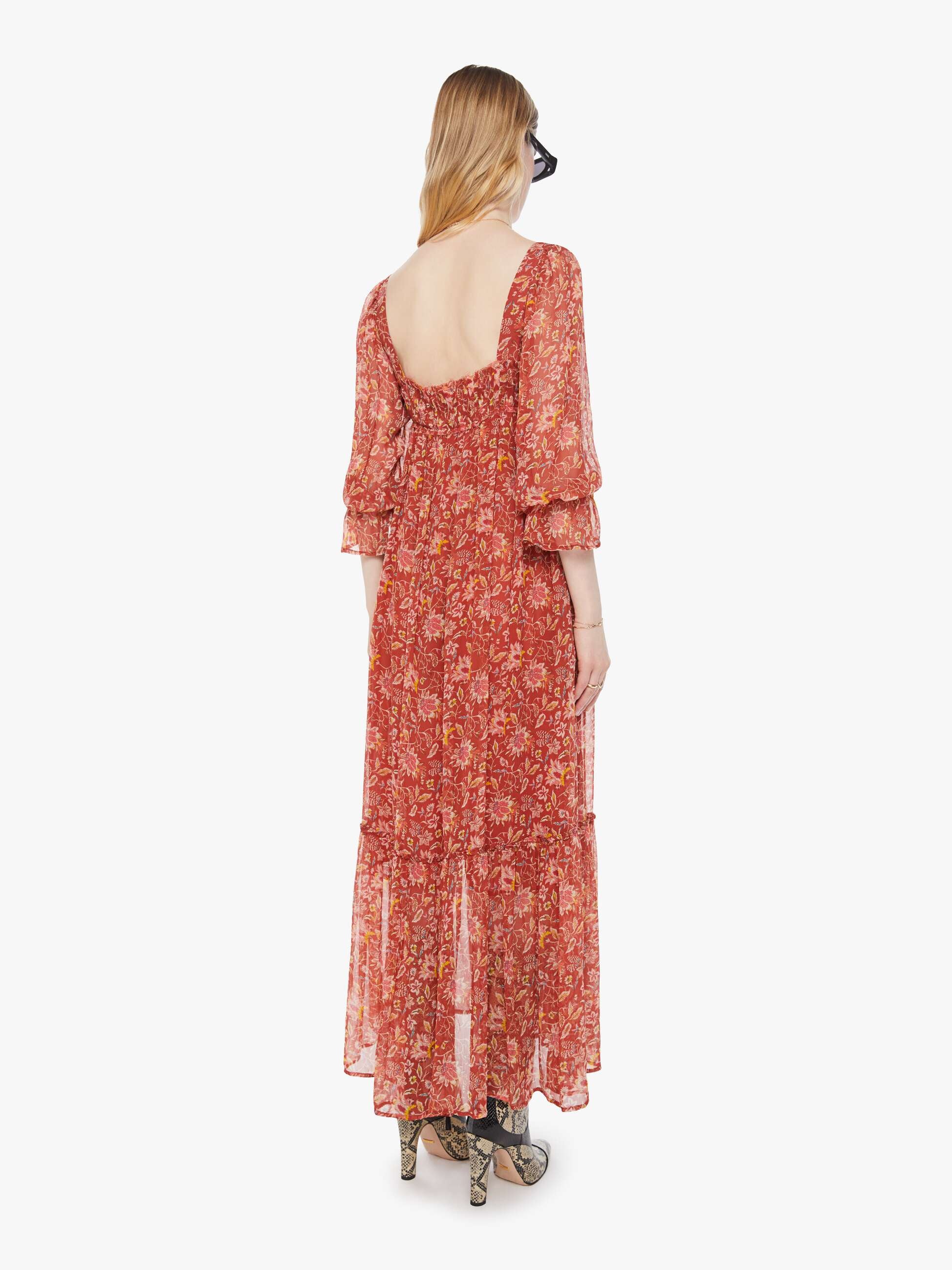 Alix of Bohemia Ember Dress - Lilium Sunset - Image 4