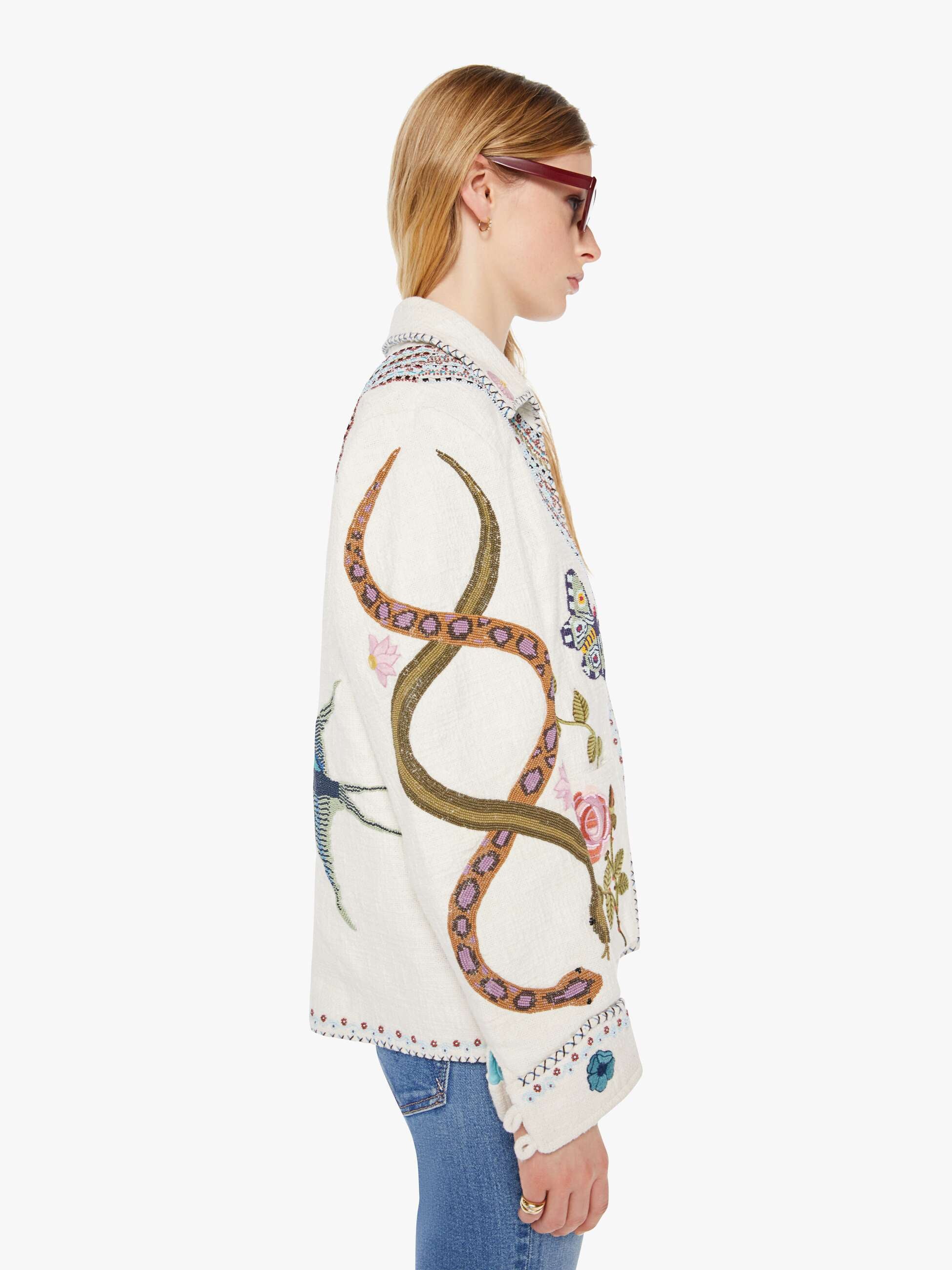 Alix Of Bohemia Jude Jacket - Ivory Ethereal - Image 3