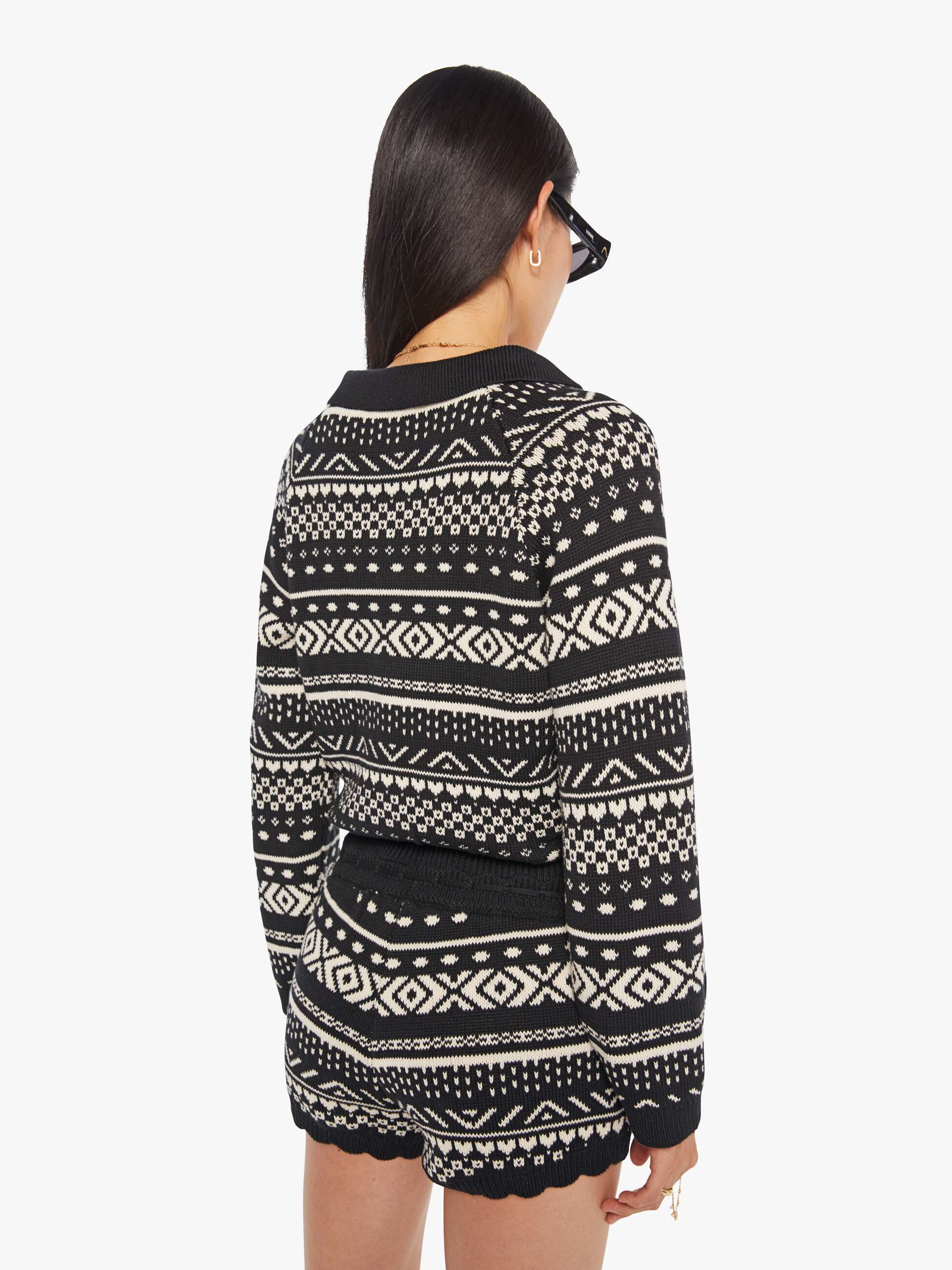 Alix Of Bohemia Liza Top - Black Marble - Image 4