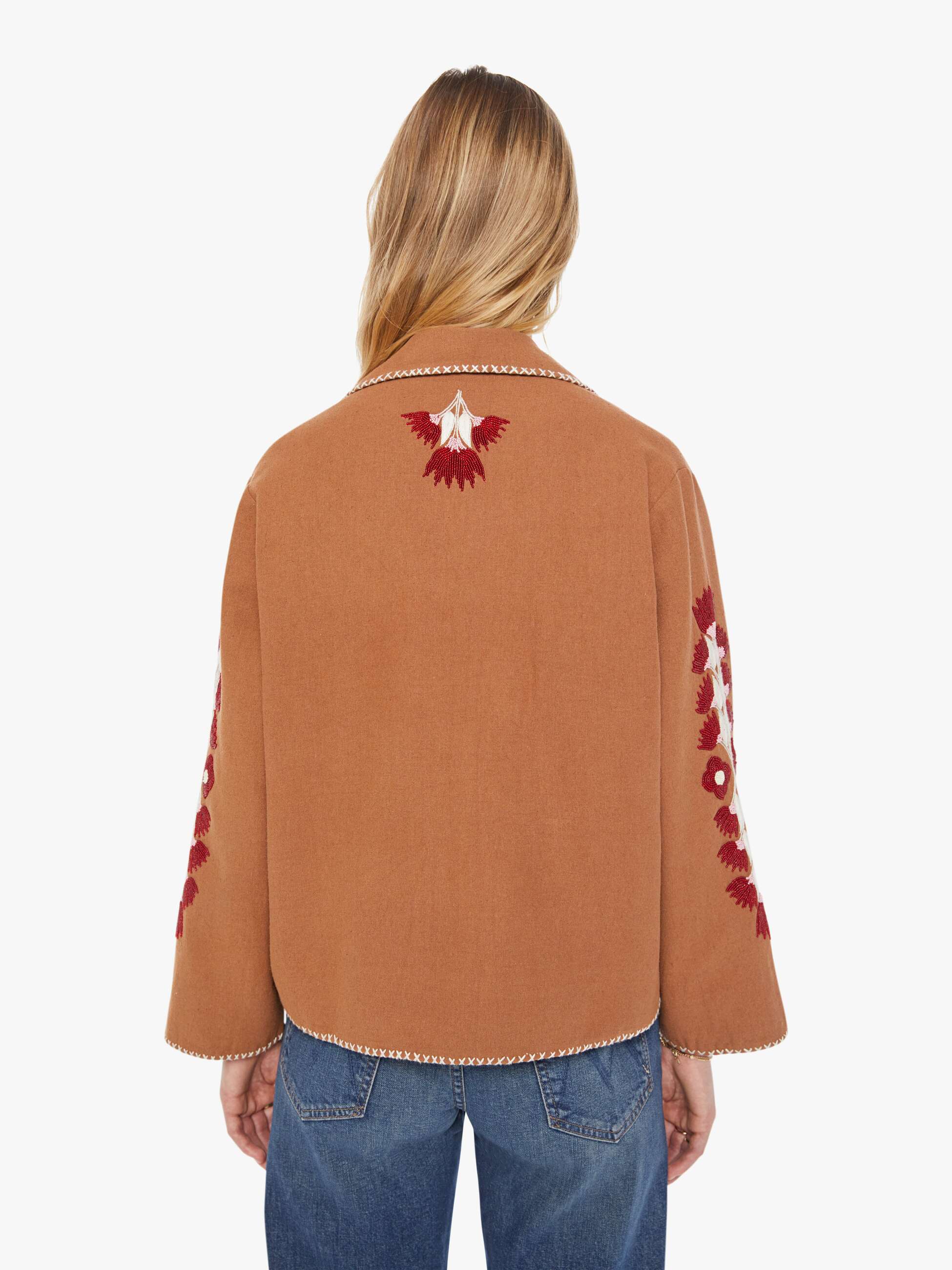 Alix of Bohemia Western Jacket - Cactus Bloom - Image 4