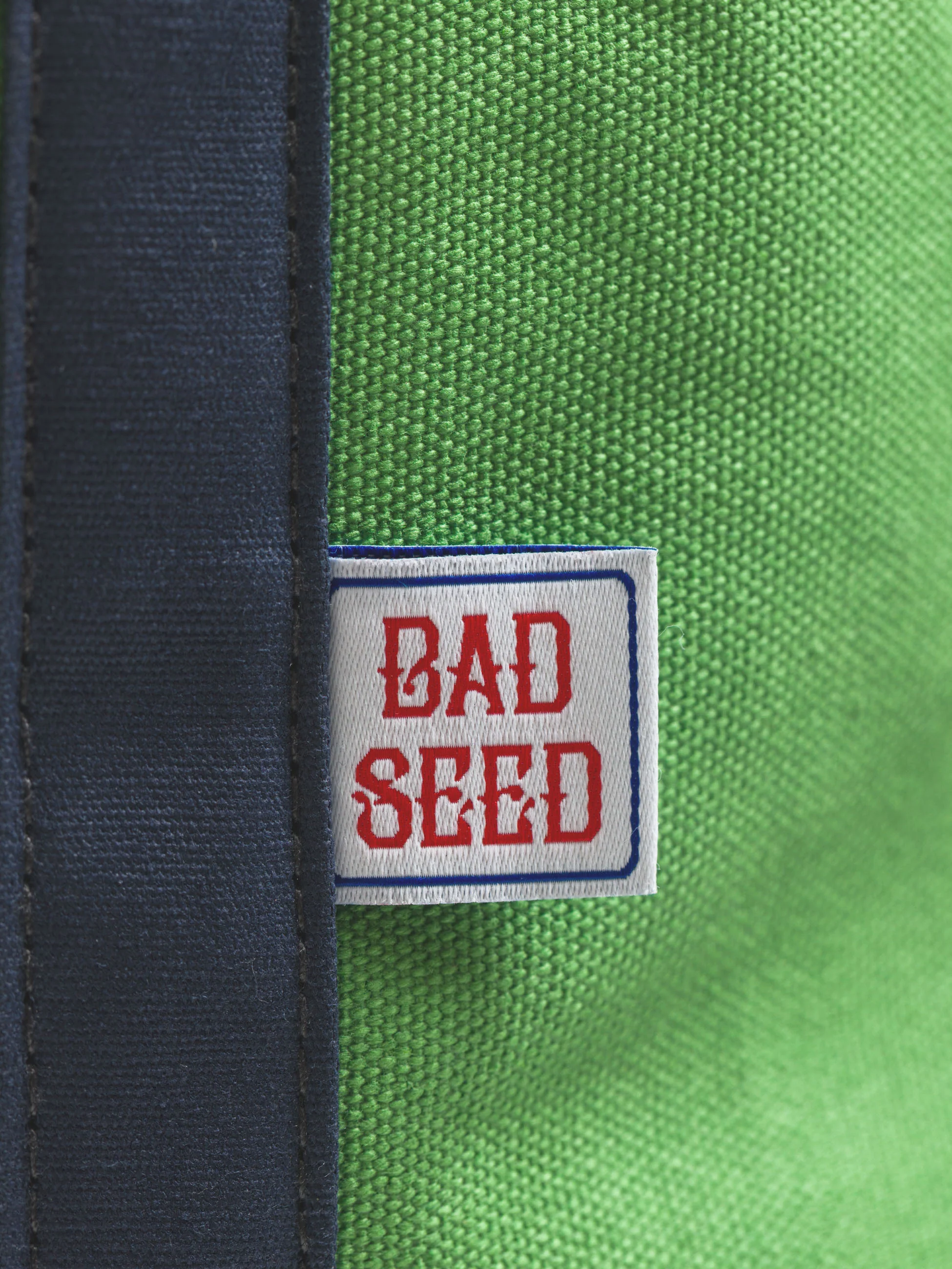 The Canvas Tote Bag - Kelly Green And Cobalt - Image 4