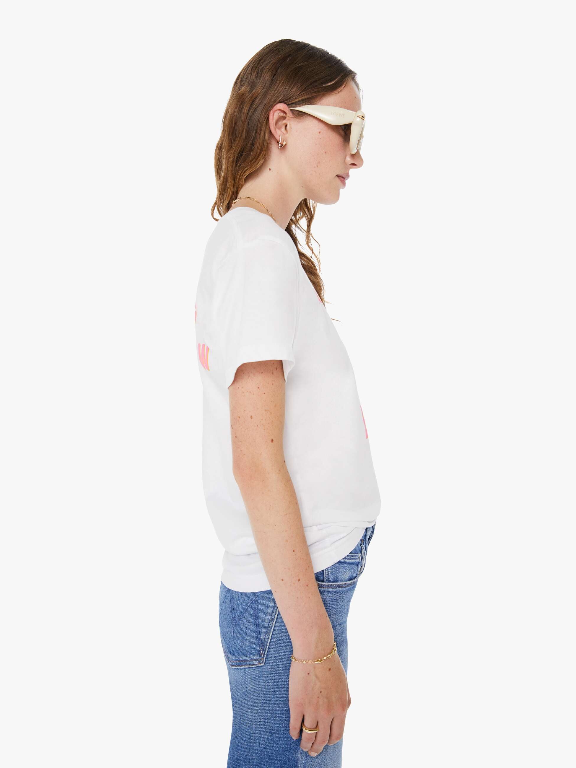 Cloney Pretty Tee - White - Image 3