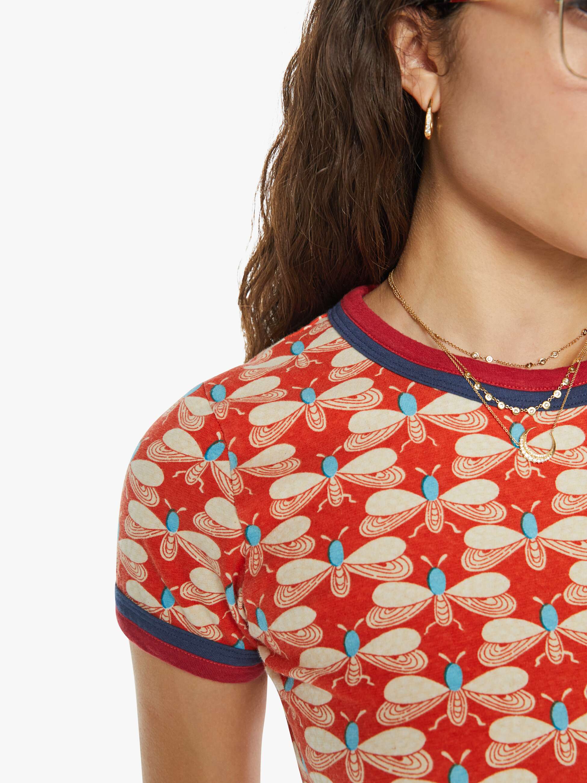 La DoubleJ x MOTHER The Itty Bitty Double Binder Ringer - Pull My Petaltail - Image 5