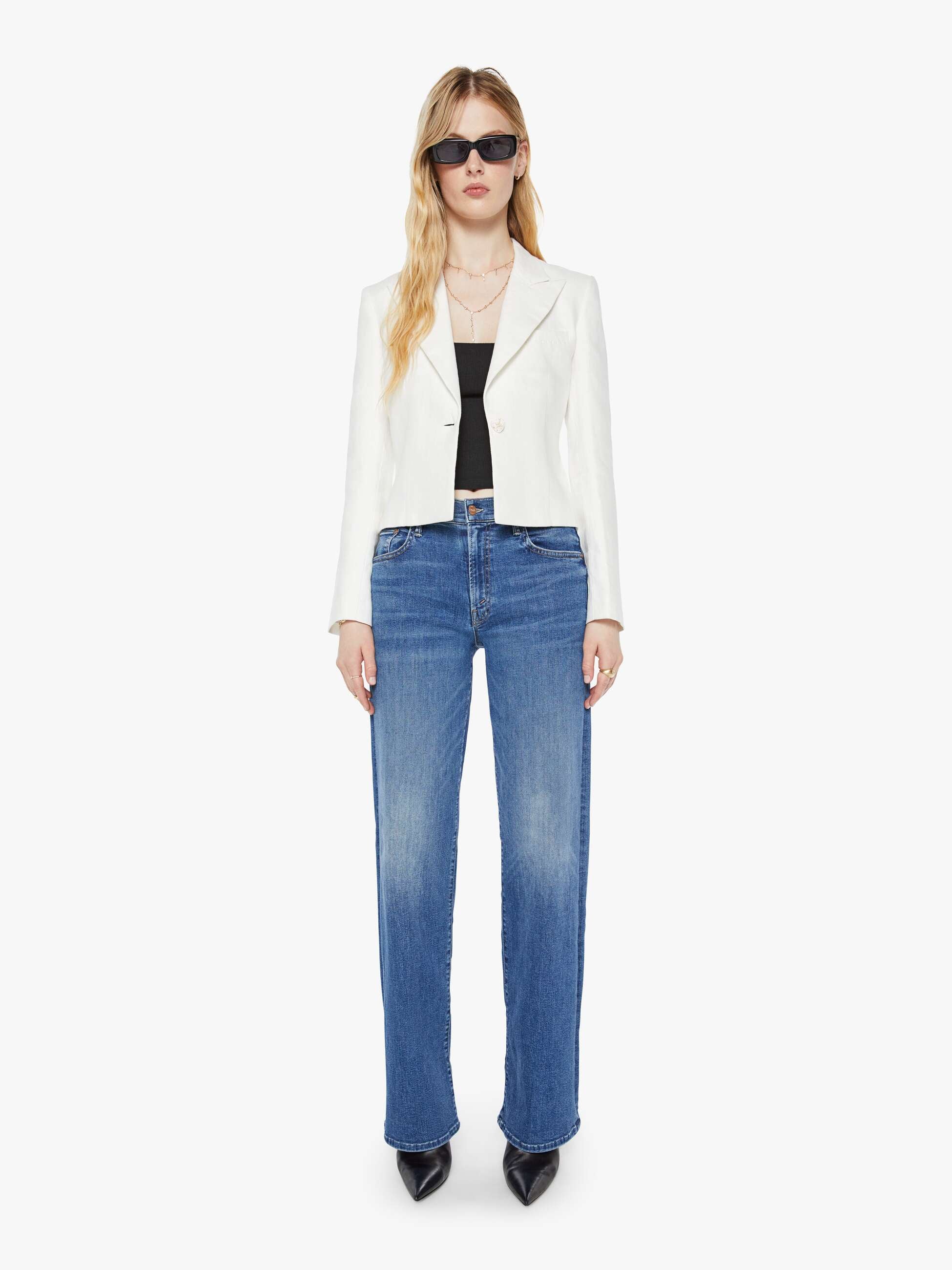 Maria Cher Nova Short Blazer - Off-White - Image 5