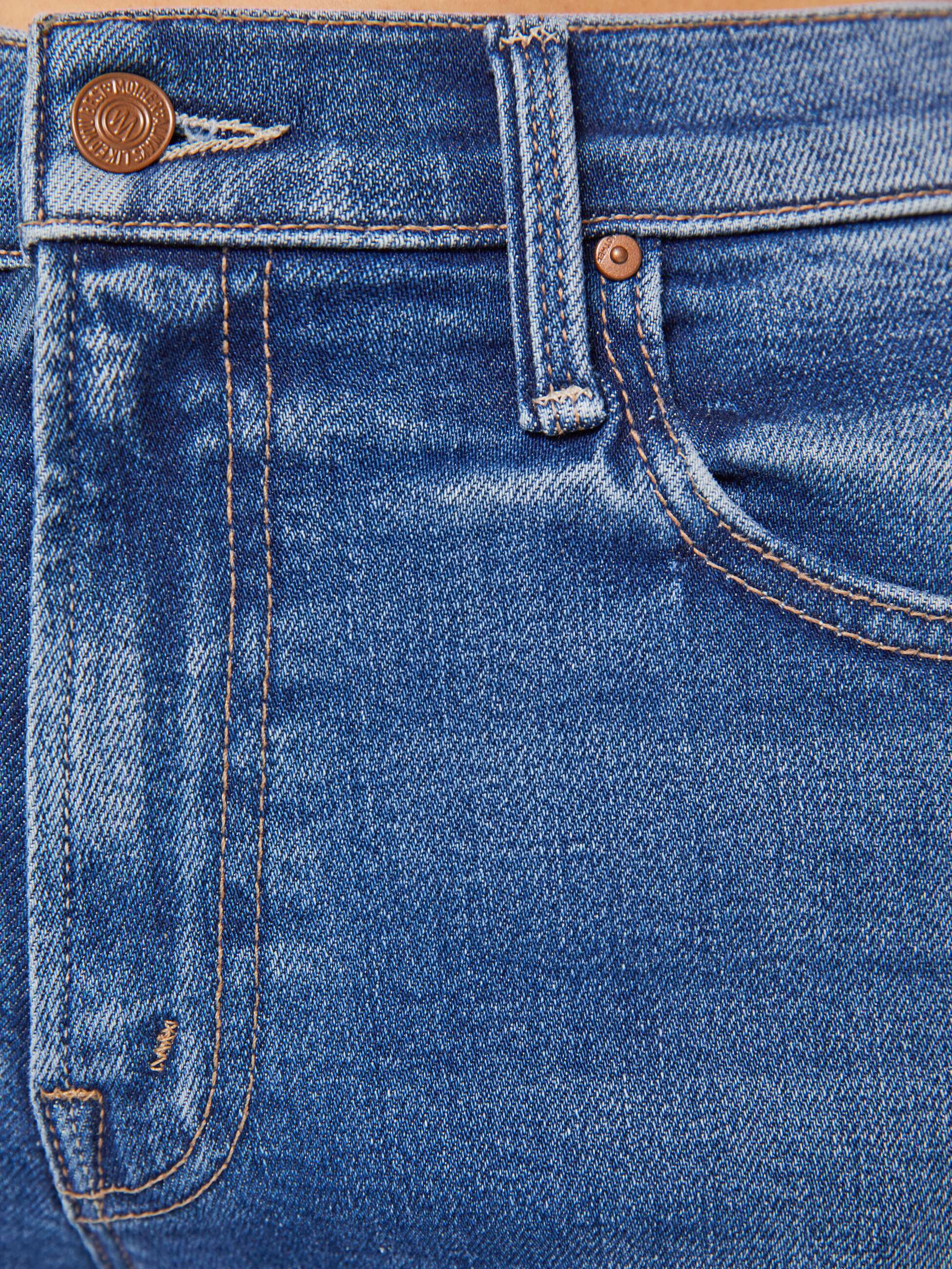 The Mid Rise Rambler Zip Ankle Fray - Dugout Doobies - Image 6