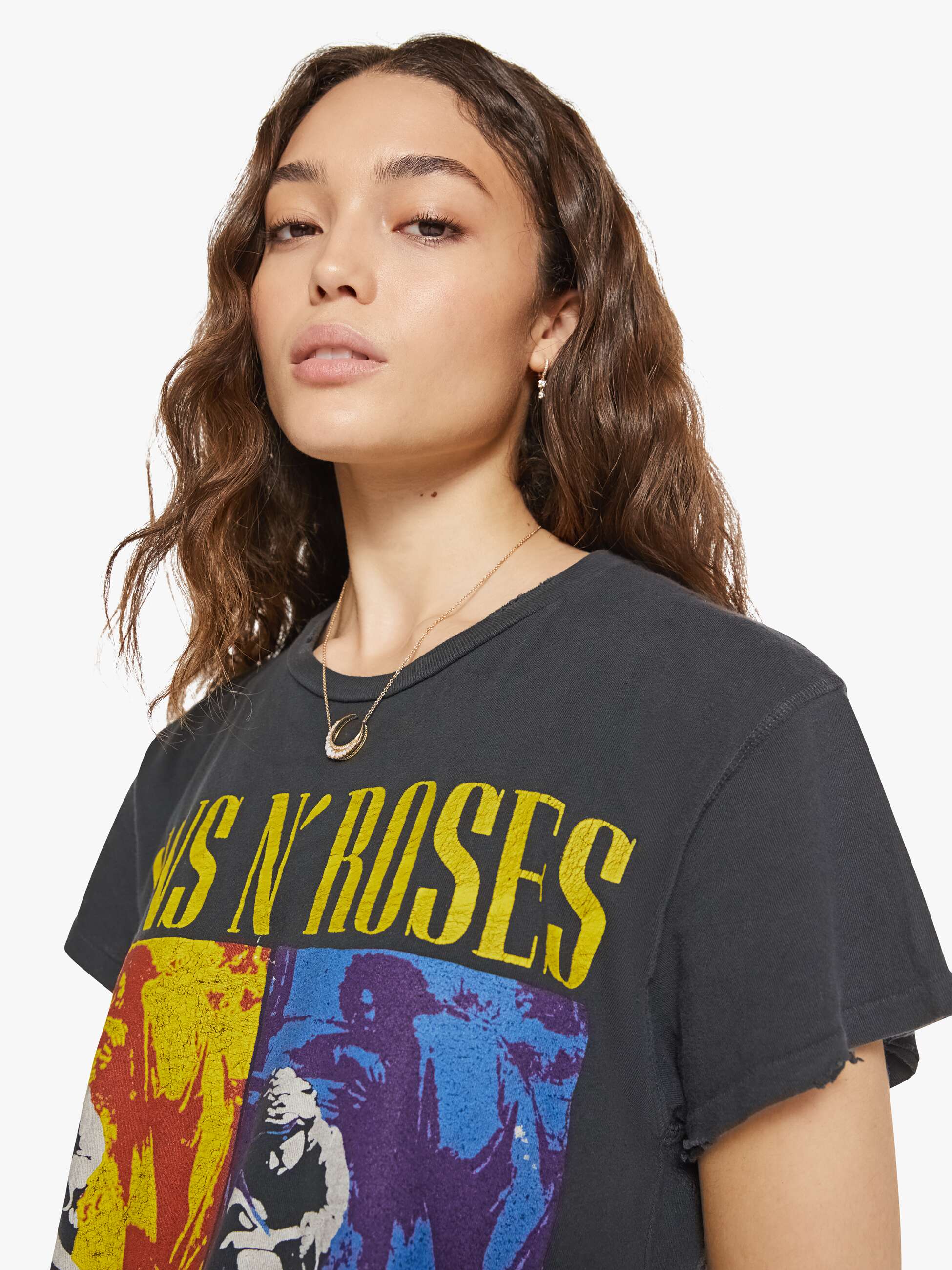 MadeWorn Guns N Roses Tee - Coal - Image 5